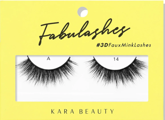KARA BEAUTY FABULASHES MINK LASHES A14