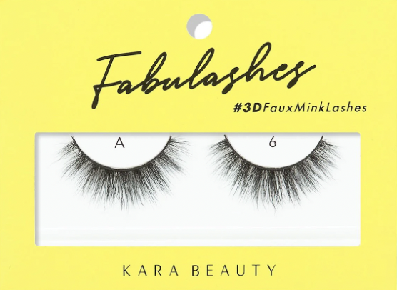KARA BEAUTY FABULASHES MINK LASHES A6