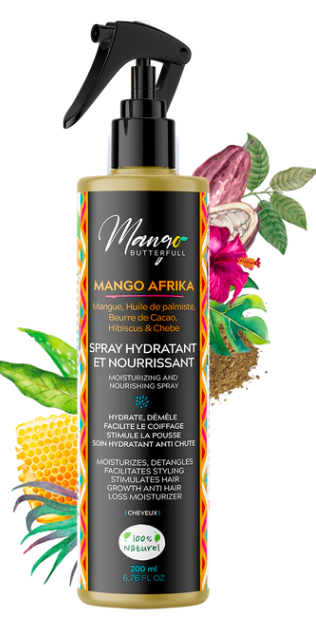 MANGO BUTTERFULL AFRIKA SPRAY HYDRATANT ET NOURISSANT 100ML