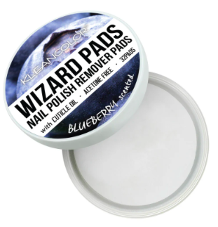 Wizard pads nail polish remover