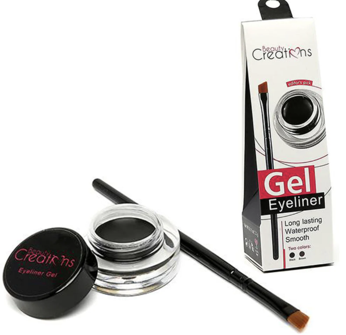 BEAUTY CREATION GEL EYELINER LONG LASTING WATERPROOF BLACK