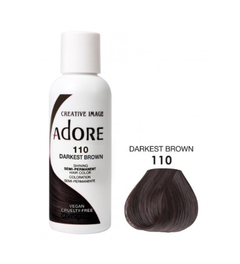 CI ADORE S/P HAIR COLOR DARKEST BROWN