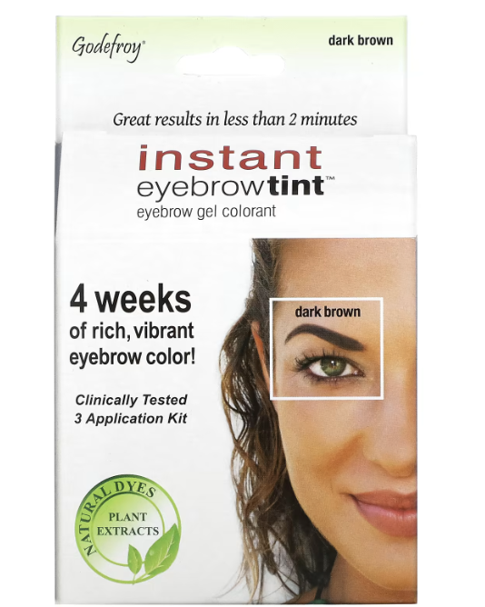 GODEFROY INST EYE TINT KIT DARK BROWN