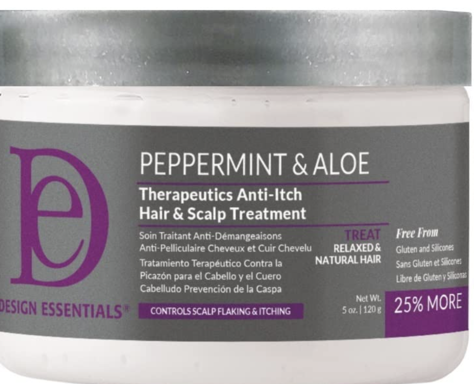 Design Essentials Peppermint &amp; Aloe Therapeutics Anti-Itch Treatment 120g