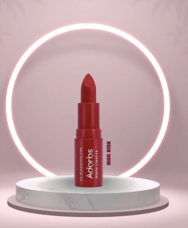 KLEANCOLOR ADORBS MATTE LIPSTICK HIGHT RISK