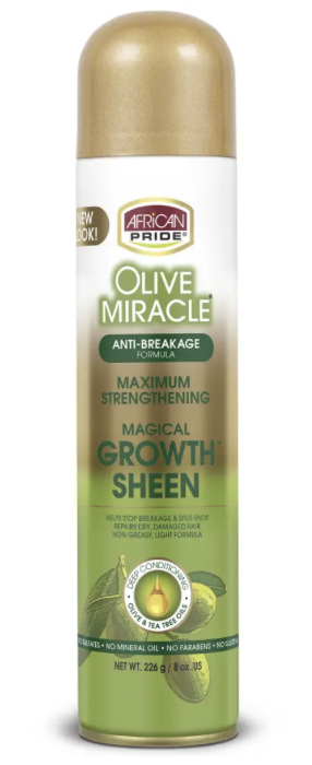 African Pride Olive Miracle Growth Sheen