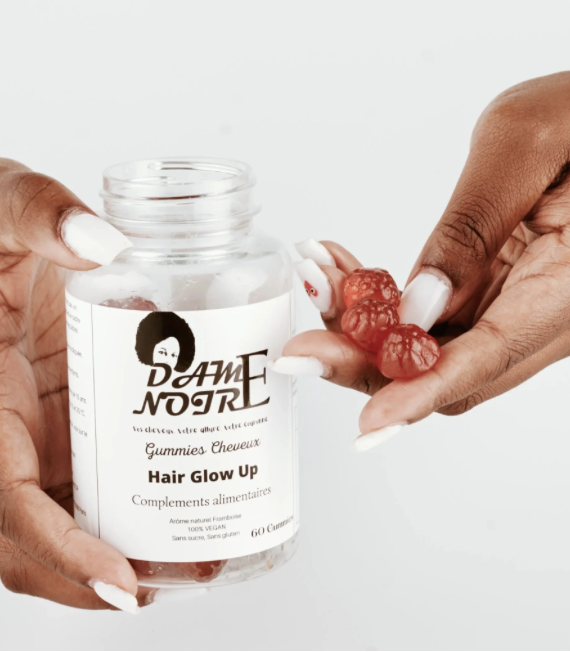 DAME NOIRE GUMMIES CHEVEUX