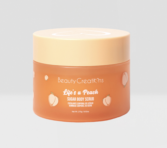 BEAUTY CREATIONS PEACH SUGAR BODY SCRUB