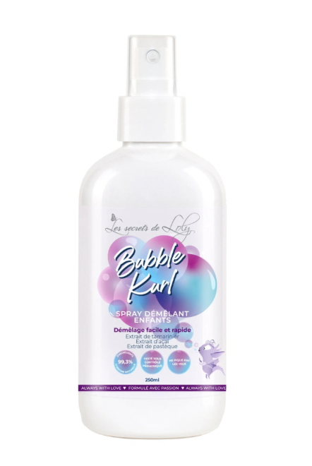 LES SECRETS DE LOLY BUBBLE KURL SPRAY DÉMÊLENT ENFANTS