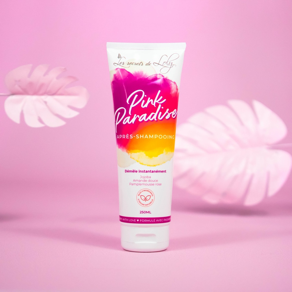 LES SECRETS DE LOLY APRES-SHP PINK PARADISE  250ML