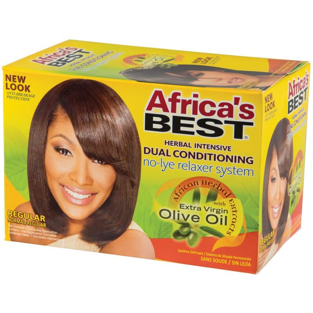 AFRICA'S BEST NO LYE RELAXER   KIT REGULAR