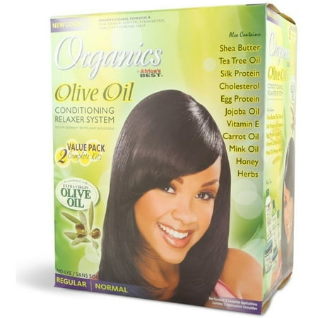 AFRICA'S BEST OLIVE OIL RELAXERKIT (2 AP) REGULAR (cs/6)     *