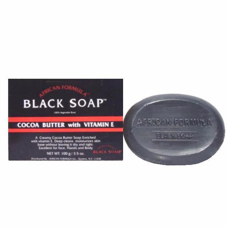 AFRICAN FORMULA BLACK SOAP COCOA BUTTER W/VIT.E.