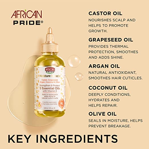 AFRICAN PRIDE MOISTURE MIRACLE OIL 120 ML 