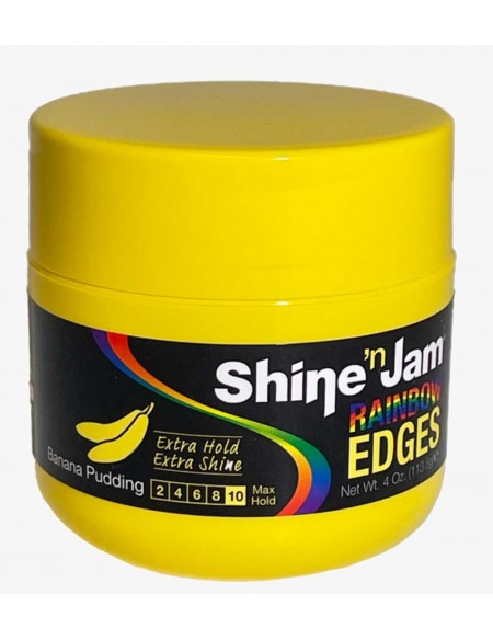 AMPRO SHINE N JAM RAINBOW EDGES BANANA PUDDING 120 ML 