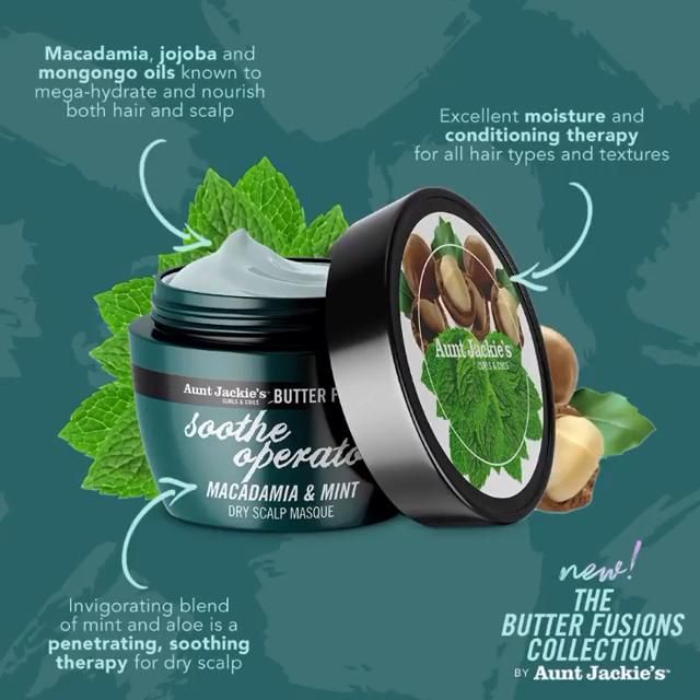 AUNT JACKIE'S BUTTER FUSIONS SOOTHE OPERATOR MASQUE