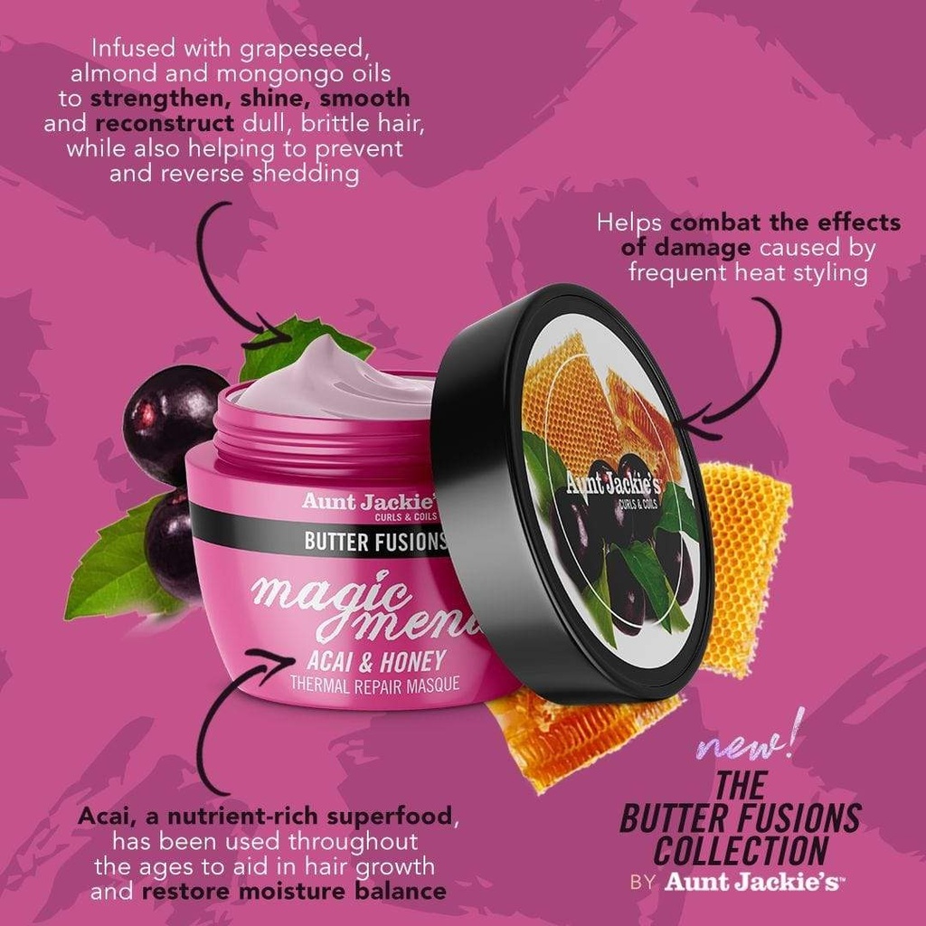 AUNT JACKIE'S BUTTER FUSIONS MAGIC MEND MASQUE