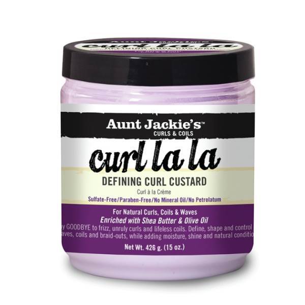 AUNT JACKIE'S CURL LA LA CUSTARD 15 OZ