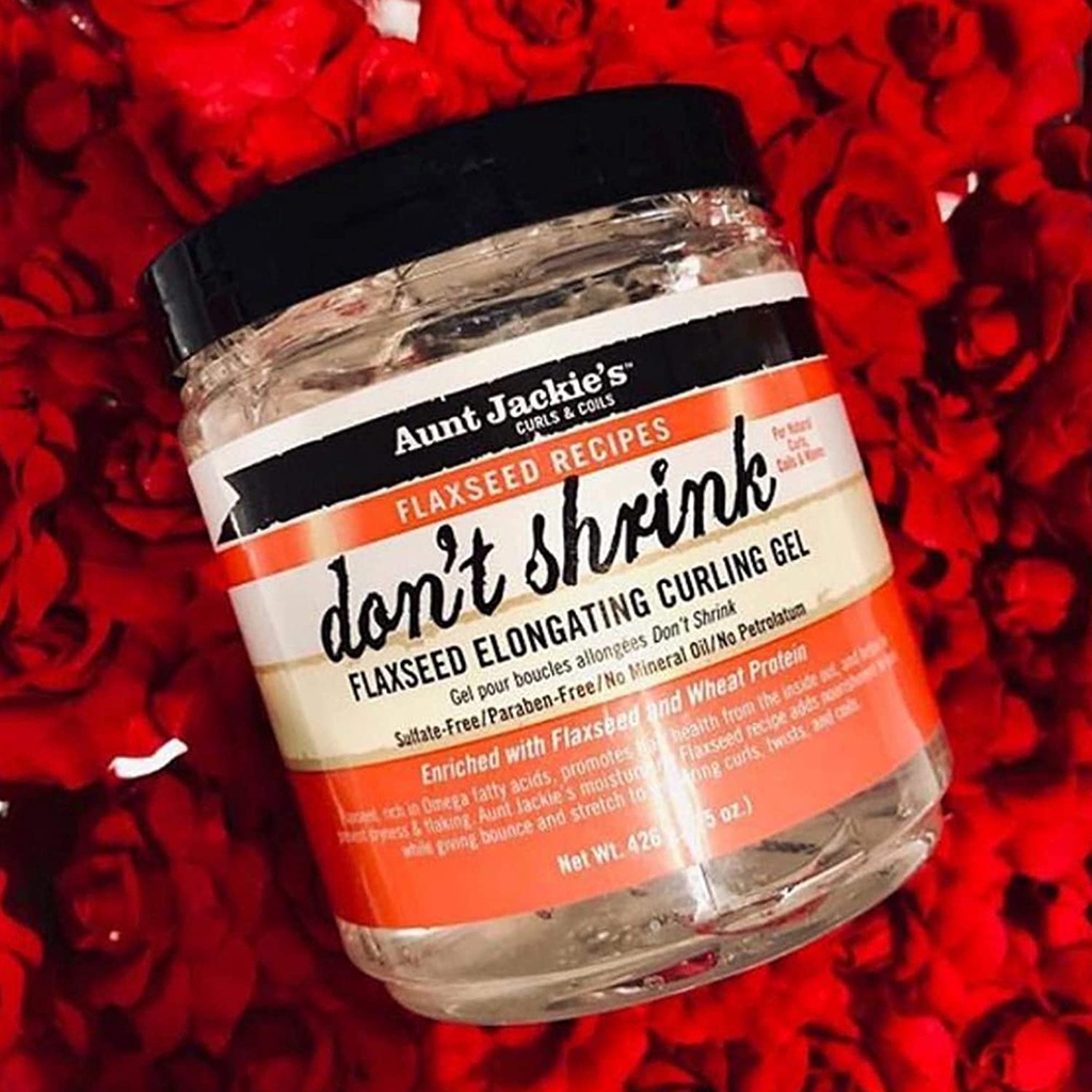 AUNT JACKIE'S DON'T SHRINK FLAXSEED CURL GEL 443 ML BONUS 