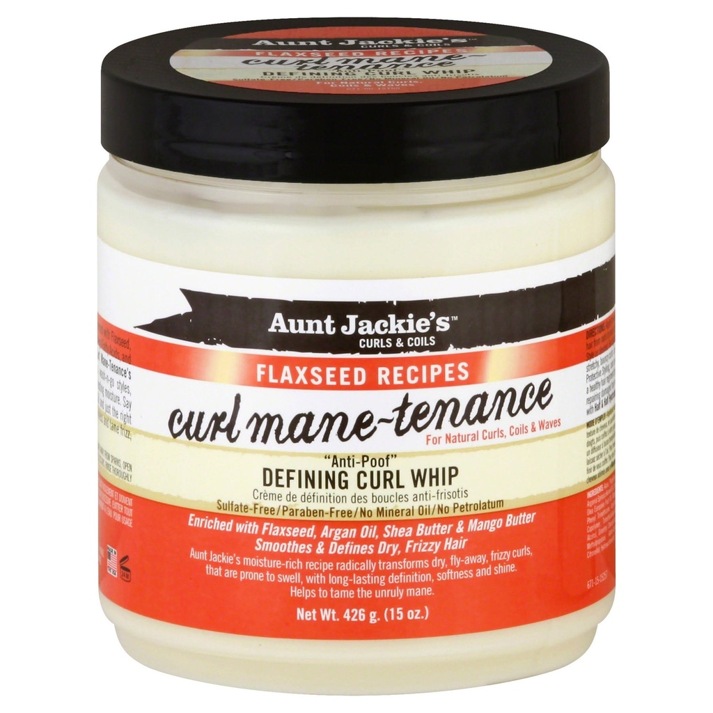 AUNT JACKIE'S FLAXSEED CURL MANE-TENANCE CURL WHIP 450 ml