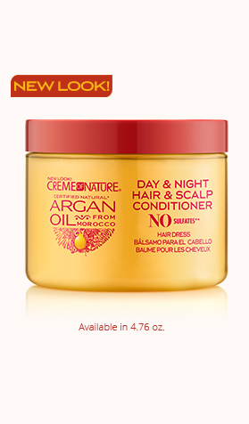 CREME OF NATURE ARGAN OIL DAY &amp; NIGHT HAIR DRESS 4.76 OZ