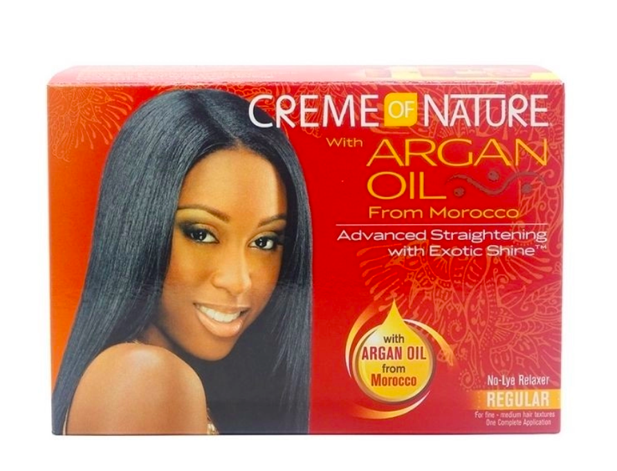 CREME OF NATURE ARGAN OIL KIT  1 AP REGULAR