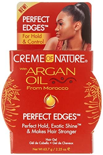 CREME OF NATURE ARGAN PERFECT  EDGES GEL 2.25oz