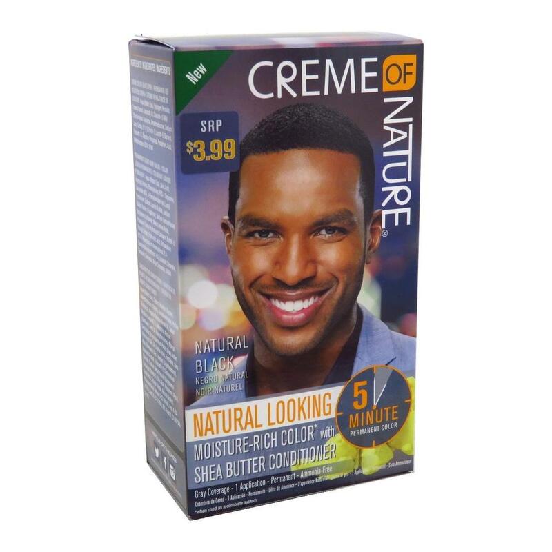 CREME OF NATURE CNI MENS LIQUIDHAIR COLOR #1 NATURAL BLACK