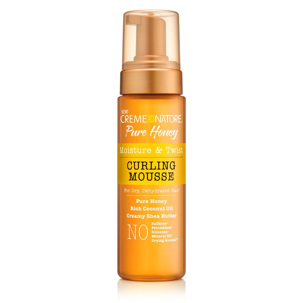 CREME OF NATURE PUREHONEY CURLING MOUSSE 207 ML 