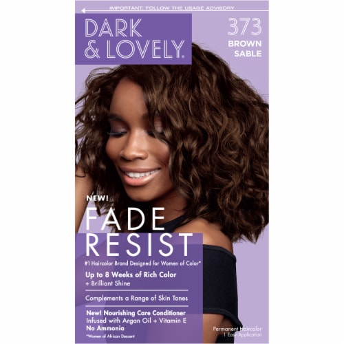 DARK &amp; LOVELY FADE RESIST COLOR#373 BROWN SABLE