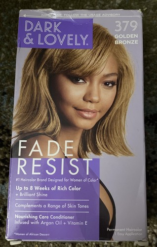 DARK & LOVELY FADE RESIST COLOR#379 GOLDEN BRONZE            *