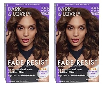 DARK & LOVELY FADE RESIST COLOR#386 BROWN SUGAR              *