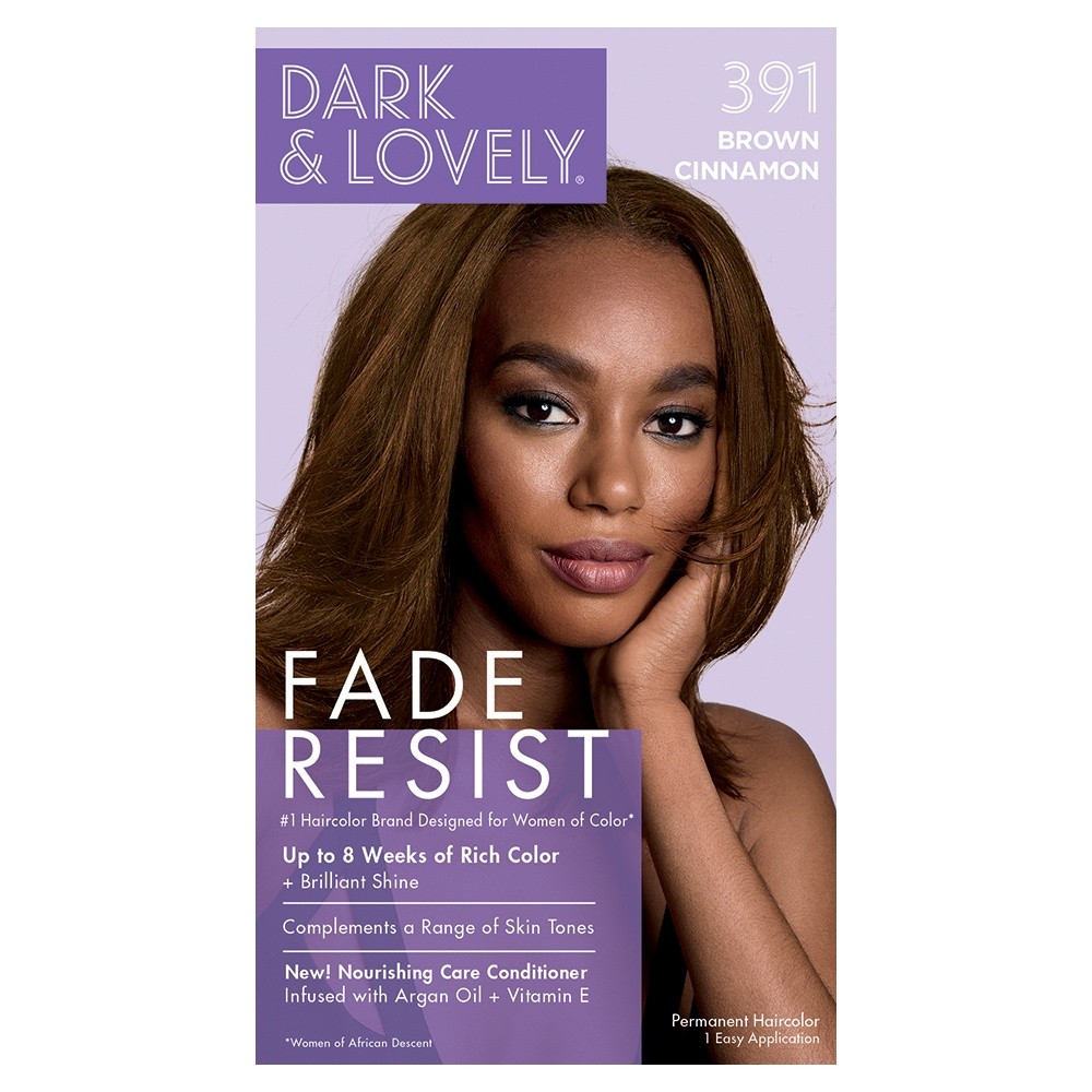 DARK &amp; LOVELY FADE RESIST COLOR#391 BROWN CINNAMON           *