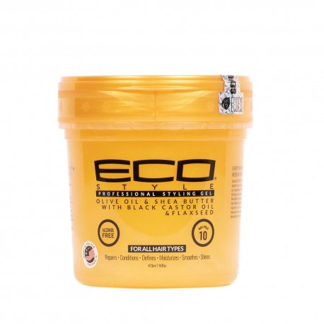 ECOSTYLE STYLING GEL GOLD 8 OZ