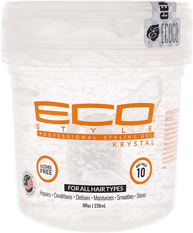 ECOSTYLE STYLING GEL KRYSTAL CLEAR 8 OZ