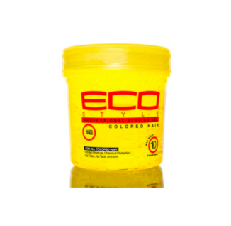 ECOSTYLE STYLING GEL X-FIRM YELLOW 16 OZ