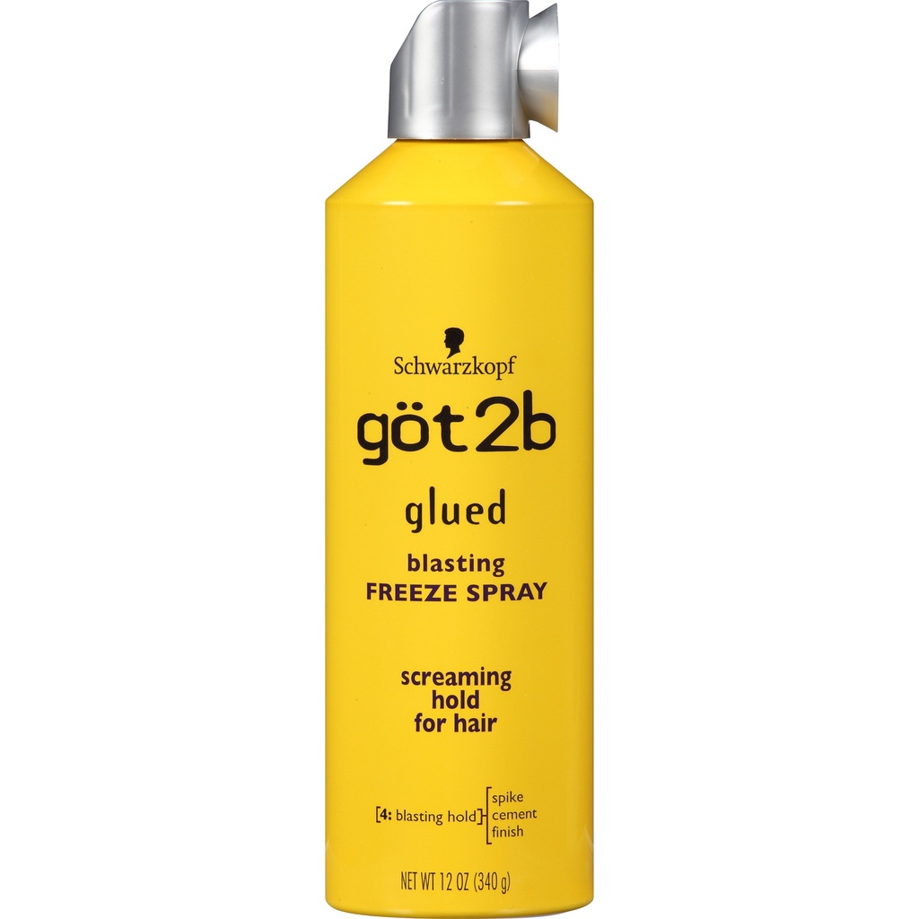 GOT2B GLUED BLASTING FREEZE SPRAY 12 OZ