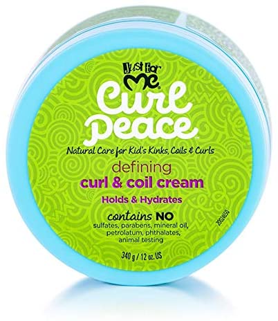 JUST FOR ME CURL PEACE 354 ML CURL &amp; COIL CREAM