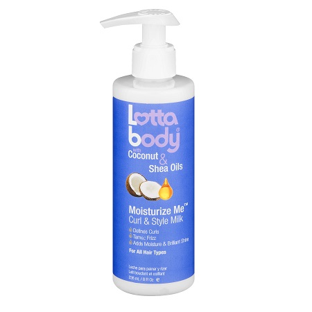 LOTTABODY COCO&amp;SHEA MOISTURIZE ME CURL &amp; STYLE MILK 8 OZ