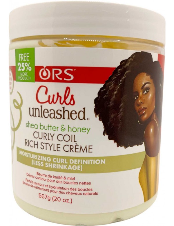 ORS CURLS UNLEASHED CURLY COIL CURL DEFINING CREME 20oz