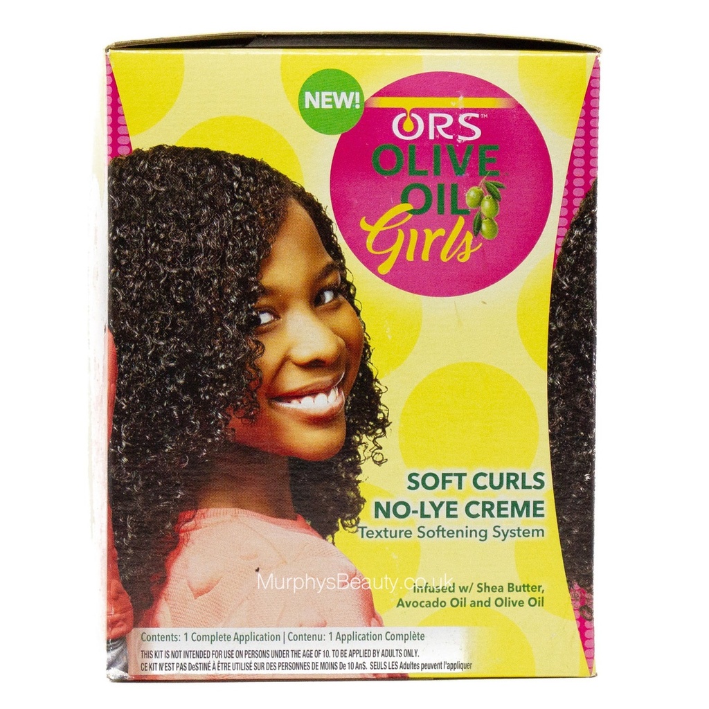 ORS OLIVE OIL GIRLS SOFT CURLS NO LYE CREME KIT