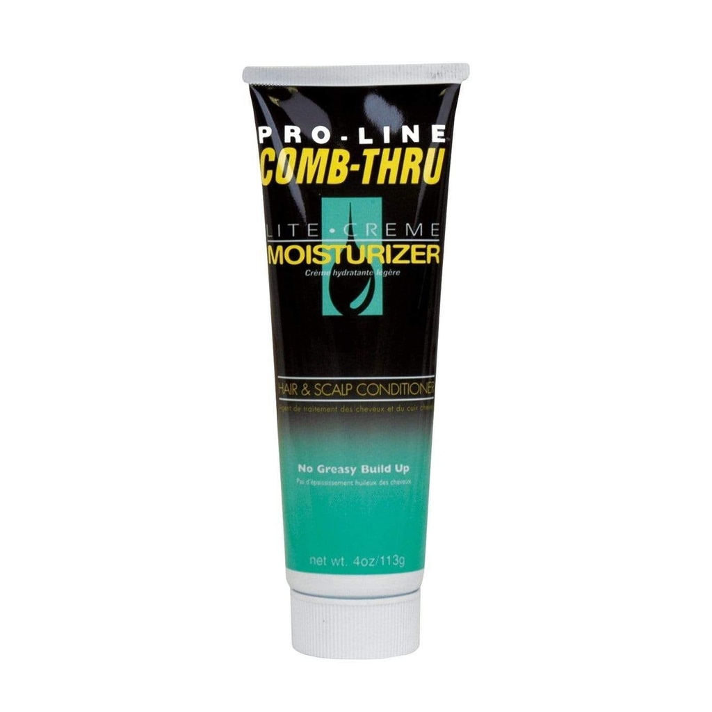 PRO LINE COMB-THRU LITE CREAM MOISTURIZER 4 OZ