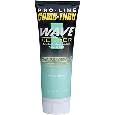 PRO LINE COMB-THRU WAVE KEEPER STYLING GEL 8 OZ