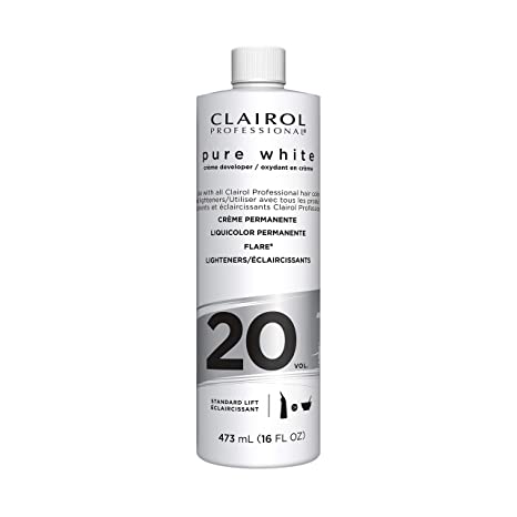 CLAIROL PURE WHITE DEVELOPER 20 VOLUME 16 oz