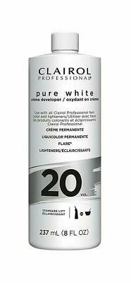 CLAIROL PURE WHITE DEVELOPER 20 VOLUME 8 oz