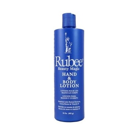 RUBEE HAND &amp; BODY LOTION 16 oz                    