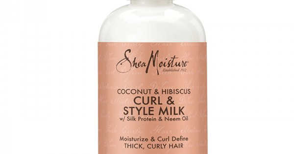 SHEA MOISTURE COCONUT &HIBISCUSCOND HAIR STYLE MILK 8oz(DL/3)*