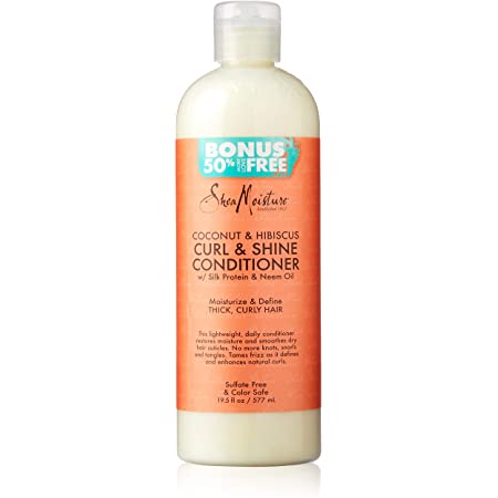 SHEA MOISTURE COCONUT &amp; HIBISCUS CURL &amp;SHINE COND 19.5oz