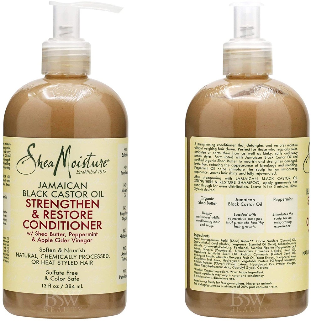 SHEA MOISTURE JAMAICAN BLACK CASTOR OIL COND 384mL