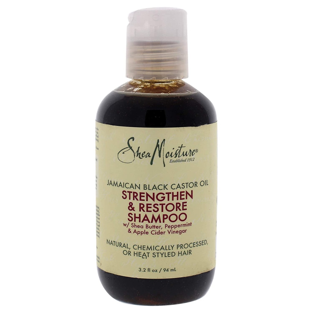 SHEA MOISTURE TRAVEL JAMAICAN BLACK CASTOROIL REPLE SH 3.2oz*